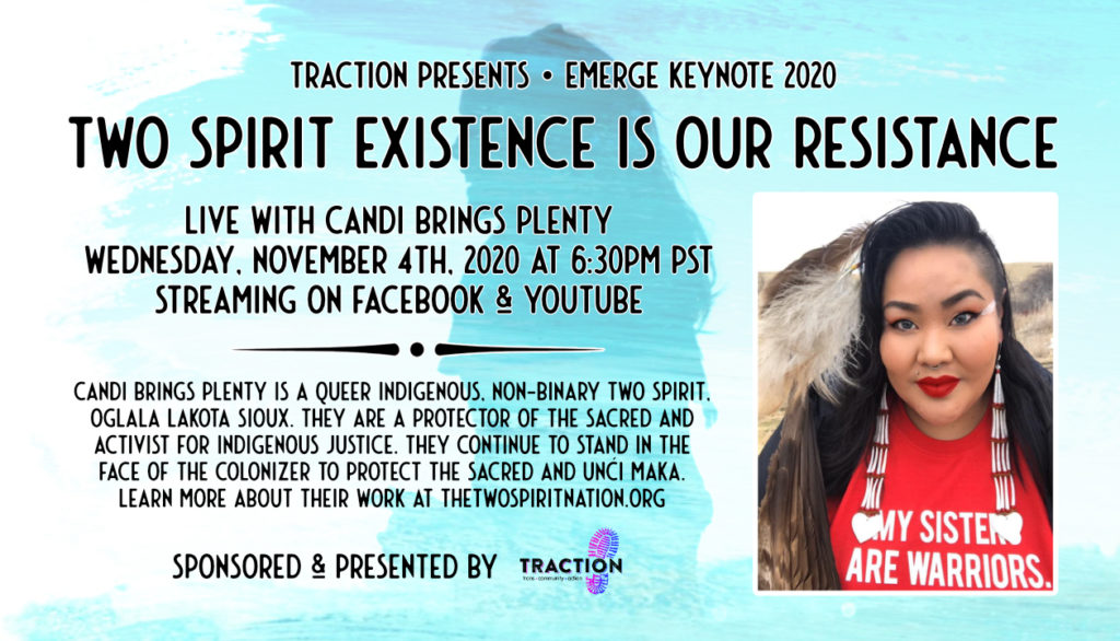 EMERGE 2020: Two Spirit Existence is Our Resistance