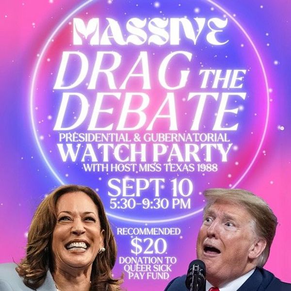 drag the debate graphic